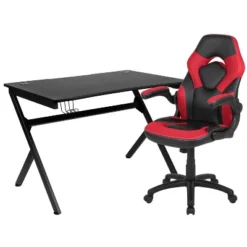 Flash Furniture Gaming Desk And Racing Chair Set With Cup Holder, Headphone Hook & 2 Wire Management Holes 29 Flash Furniture Gaming Desk And Racing Chair Set With Cup Holder, Headphone Hook & 2 Wire Management Holes -WorkHaven Sales Shop GUEST 0116e199 c111 4395 83de b75bbf29cc67