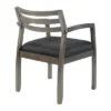 Napa Cherry Guest Chair Black/Gray - OSP Home Furnishings