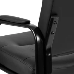 Flash Furniture Darwin Flash Fundamentals Black LeatherSoft Executive Reception Chair With Black Metal Frame -WorkHaven Sales Shop GUEST 02ade431 17b3 4005 a12e 1ed7856b6872