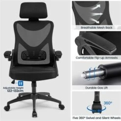 Yaheetech High Back Office Chair Computer Chair With Armrest 14 Yaheetech High Back Office Chair Computer Chair With Armrest -WorkHaven Sales Shop GUEST 03fcfcb6 9ca0 4fd6 9bd2 1877c8020148