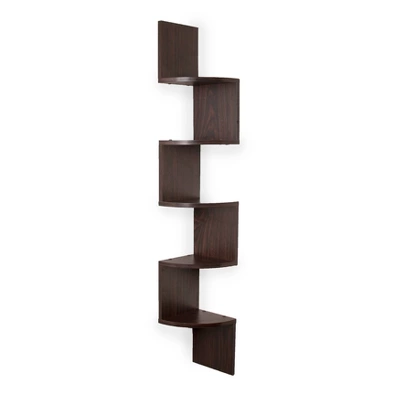 48.5" X 7.7" Zigzag Corner Shelf - Danya B. 2 48.5" X 7.7" Zigzag Corner Shelf - Danya B. - Image 2