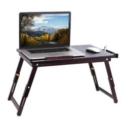 BirdRock Home Bamboo Laptop Lap Tray With Adjustable Legs - Walnut -WorkHaven Sales Shop GUEST 05cc9ef6 1b6b 4d3f b256 c22d9f988c29