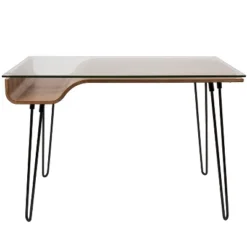 Avery Mid Century Modern Desk Walnut - Lumisource -WorkHaven Sales Shop GUEST 06b03c43 b756 43ac b94a 8333b4307afe