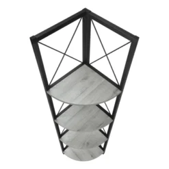 59.25" 4 Tier Mix Material X Design Etagere Bookcase - EveryRoom 22 59.25" 4 Tier Mix Material X Design Etagere Bookcase - EveryRoom -WorkHaven Sales Shop GUEST 071774fb b73b 48c3 95a4 f77b9fbec929