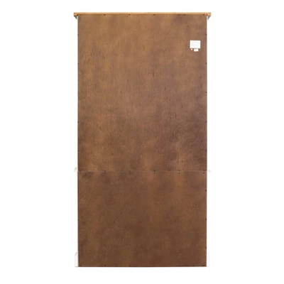 78" Durham 3 Shelf Bookcase With Lower Doors White - Martin Furniture 2 78" Durham 3 Shelf Bookcase With Lower Doors White - Martin Furniture - Image 2