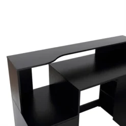 HOMCOM 54" Multi-Level Computer Desk Modern Home Office Writing Workstation With 3 Storage Shelves & 2 Pull-Out Drawers -WorkHaven Sales Shop GUEST 08ac76ad bad5 4ec8 b684 20d1f5174fec