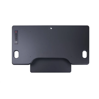 46" Adjustable Height Standing Desk Converter Black - Rocelco 6 46" Adjustable Height Standing Desk Converter Black - Rocelco - Image 6