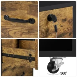 Yaheetech 2-Drawer And 1-Open Shelf Mobile Letter Size Rolling File Cabinet For Home And Office 10 Yaheetech 2-Drawer And 1-Open Shelf Mobile Letter Size Rolling File Cabinet For Home And Office -WorkHaven Sales Shop GUEST 0979b6cb c65d 4d4e a049 d1bc866058ed