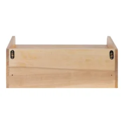 18" X 7" Kitt Floating Side Table Shelf White/Natural - Kate & Laurel All Things Decor -WorkHaven Sales Shop GUEST 0a283b42 07b0 4b78 966a a228527df446