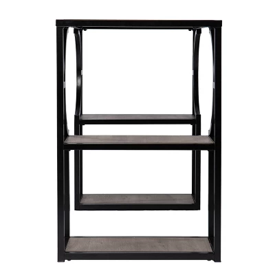 Vikrin Writing Desk With Storage Natural/Black - Aiden Lane 2 Vikrin Writing Desk With Storage Natural/Black - Aiden Lane - Image 2