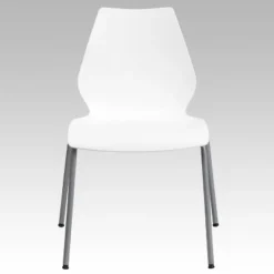 Flash Furniture HERCULES Series 770 Lb. Capacity White Stack Chair With Lumbar Support And Silver Frame 16 Flash Furniture HERCULES Series 770 Lb. Capacity White Stack Chair With Lumbar Support And Silver Frame -WorkHaven Sales Shop GUEST 0c234e8d b403 4835 9b6a 4c3d97918913