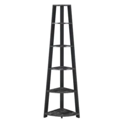 71" Newport 5 Tier Corner Bookshelf - Breighton Home 17 71" Newport 5 Tier Corner Bookshelf - Breighton Home -WorkHaven Sales Shop GUEST 0c4e7402 0cc5 4e31 a2e1 ed71e4b5dfef