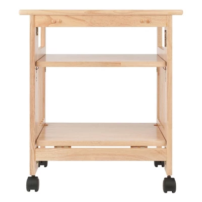 Foldable Printer Stand Natural - Winsome 12 Foldable Printer Stand Natural - Winsome - Image 12