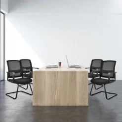 Costway Set Of 2 Conference Chairs Mesh Reception Office Guest Chairs W/ Lumbar Support 12 Costway Set Of 2 Conference Chairs Mesh Reception Office Guest Chairs W/ Lumbar Support -WorkHaven Sales Shop GUEST 0d566533 a5c1 4b4e 857c 1e5b31fbe8e8