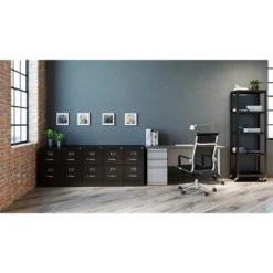 Hirsh 2 Drawer Vertical File Cabinet 22" Black 7 Hirsh 2 Drawer Vertical File Cabinet 22" Black -WorkHaven Sales Shop GUEST 0de655e7 64a7 40db 9c74 823973c9e3cb