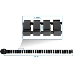 Mount-It! Cable Management Spine & Desk Cord Organizer | Keeps Power & AV Cords Safe And Organized | 50 In. Long Modular Wire Management Tray | Black -WorkHaven Sales Shop GUEST 1252bc05 af3f 4f44 ab50 b2ecc2d9789b