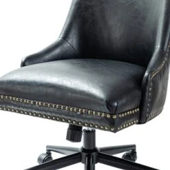 Xavier Faux Leather Office Task Chair With Nailhead | Karat Home -WorkHaven Sales Shop GUEST 12997fe8 5bf6 4639 b26f ea0721d25316