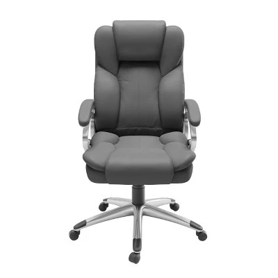Corliving Workspace Executive Office Chair Steel Gray 2 Corliving Workspace Executive Office Chair Steel Gray - Image 2