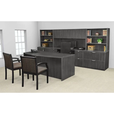 Legacy File With Open Hutch - Regency 6 Legacy File With Open Hutch - Regency - Image 6