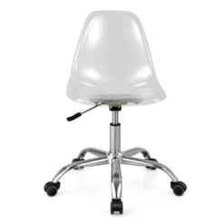 Costway Rolling Acrylic Armless Office Chair Swivel Vanity Chair Adjustable Height 17 Costway Rolling Acrylic Armless Office Chair Swivel Vanity Chair Adjustable Height -WorkHaven Sales Shop GUEST 1421296b 81b3 4e8f 880a 0256a62ebcf3