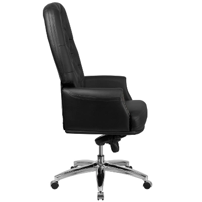 Emma And Oliver High Back Traditional Button Tufted Multifunction Swivel Ergonomic Office Chair 7 Emma And Oliver High Back Traditional Button Tufted Multifunction Swivel Ergonomic Office Chair - Image 7