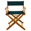 Extra Wide Directors Chair Mission Oak Frame - Flora Home