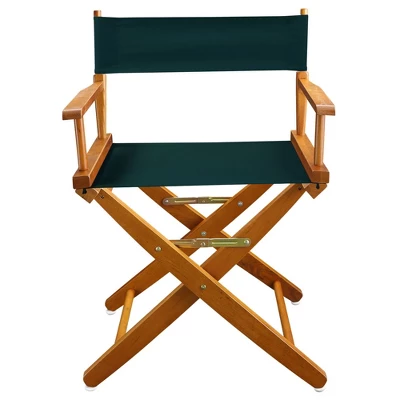 Extra Wide Directors Chair Mission Oak Frame - Flora Home 1 Extra Wide Directors Chair Mission Oak Frame - Flora Home