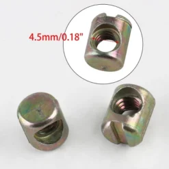 Unique Bargains Bed Chair Barrel Cross Dowel Slotted Bolts Nuts 0.3" X 0.4" Bronze Tone 10 Pcs -WorkHaven Sales Shop GUEST 150c393a 286d 4cce aad3 b43776d491d2