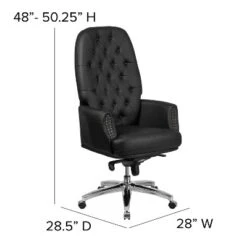 Emma And Oliver High Back Traditional Button Tufted Multifunction Swivel Ergonomic Office Chair 16 Emma And Oliver High Back Traditional Button Tufted Multifunction Swivel Ergonomic Office Chair -WorkHaven Sales Shop GUEST 1571be24 5aae 45a8 a652 74f11fafd301