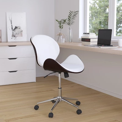 Merrick Lane Office Chair Mid-Back Ergonomic Executive Swivel Office Chair With Tilt-Lock And Tilt Tension Controls 1 Merrick Lane Office Chair Mid-Back Ergonomic Executive Swivel Office Chair With Tilt-Lock And Tilt Tension Controls