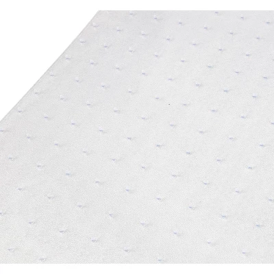 Mind Reader Carpet Protection Mat, Office Pad For Rolling Chairs, Rectangular, Spike Design For Low Pile Surfaces Only, 60 X 46 Inches 3 Mind Reader Carpet Protection Mat, Office Pad For Rolling Chairs, Rectangular, Spike Design For Low Pile Surfaces Only, 60 X 46 Inches - Image 3