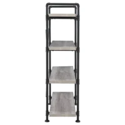 55.75" Delray 4 Shelf Bookcase Gray Driftwood - Coaster 9 55.75" Delray 4 Shelf Bookcase Gray Driftwood - Coaster -WorkHaven Sales Shop GUEST 17459d4a 135a 483a a75f ea307273999c