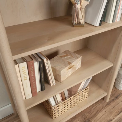 66.14" Whitaker Point 5 Shelf Bookcase Natural Maple - Sauder 3 66.14" Whitaker Point 5 Shelf Bookcase Natural Maple - Sauder - Image 3