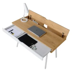 Modern Multi Storage Computer Desk With Storage Beige/White - Techni Mobili 8 Modern Multi Storage Computer Desk With Storage Beige/White - Techni Mobili -WorkHaven Sales Shop GUEST 18c3bdb1 a655 4808 b2c2 e69809df22f8
