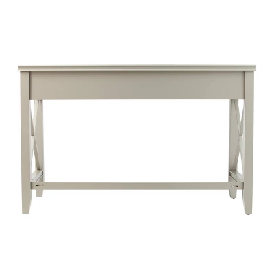 Lavellan Farmhouse Writing Desk Light Gray - Aiden Lane 3 Lavellan Farmhouse Writing Desk Light Gray - Aiden Lane - Image 3
