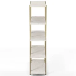 72" Favian 5 Shelf Display Bookcase Champagne - MiBasics 7 72" Favian 5 Shelf Display Bookcase Champagne - MiBasics -WorkHaven Sales Shop GUEST 1a32f758 d18b 4eae 9465 ff7f735435c8
