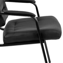 Flash Furniture Darwin Flash Fundamentals Black LeatherSoft Executive Reception Chair With Black Metal Frame -WorkHaven Sales Shop GUEST 1a47ef1f 2325 4a1d 8492 23cca47979a7