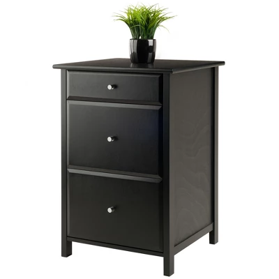 Delta File Cabinet - Black - Winsome 6 Delta File Cabinet - Black - Winsome - Image 6