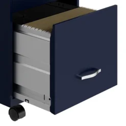 Space Solutions 18 Inch Wide Metal Mobile Organizer File Cabinet For Office Supplies & Hanging File Folders With Pencil Drawer & 3 File Drawers, Navy 7 Space Solutions 18 Inch Wide Metal Mobile Organizer File Cabinet For Office Supplies & Hanging File Folders With Pencil Drawer & 3 File Drawers, Navy -WorkHaven Sales Shop GUEST 1c235e3e f24b 436b b90c 6c28626eed99