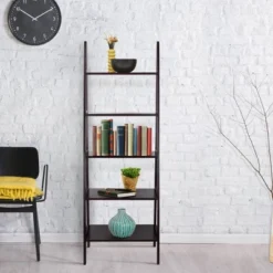 5 Shelf Ladder Bookcase - Flora Home 11 5 Shelf Ladder Bookcase - Flora Home -WorkHaven Sales Shop GUEST 1caaf40a 8f8b 45a1 b29b ac3305697e7f
