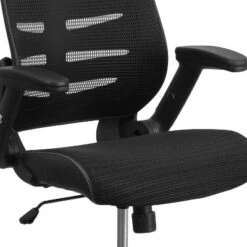 Emma And Oliver High Back Black Mesh Swivel Ergonomic Office Chair With Adjustable Flip-Up Arms 13 Emma And Oliver High Back Black Mesh Swivel Ergonomic Office Chair With Adjustable Flip-Up Arms -WorkHaven Sales Shop GUEST 1ccefb27 b9d9 4cef 838b 158a83ebd414