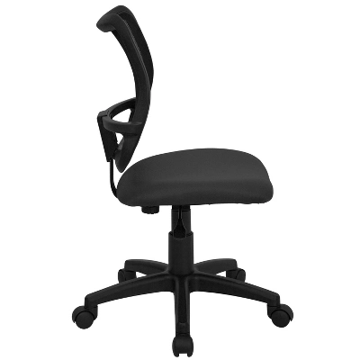 Emma And Oliver Mid-Back Mesh Swivel Task Office Chair 2 Emma And Oliver Mid-Back Mesh Swivel Task Office Chair - Image 2