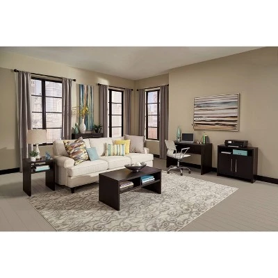 Storage Furniture 2 Door File Cabinet - Black Walnut - ClosetMaid 2 Storage Furniture 2 Door File Cabinet - Black Walnut - ClosetMaid - Image 2