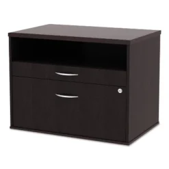 Alera Open Office Series Low File Cab Cred 29 1/2 X 19 1/8 X 22 7/8 Espresso LS583020ES