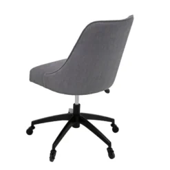 Kinsley Swivel Upholstered Desk Chair Gray - Steve Silver Co. 7 Kinsley Swivel Upholstered Desk Chair Gray - Steve Silver Co. -WorkHaven Sales Shop GUEST 21a882c9 25c4 4a4c badd 8428d3ae12e2