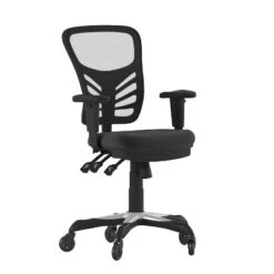 Flash Furniture Nicholas Mid-Back Multifunction Executive Swivel Ergonomic Office Chair With Adjustable Arms And Transparent Roller Wheels 27 Flash Furniture Nicholas Mid-Back Multifunction Executive Swivel Ergonomic Office Chair With Adjustable Arms And Transparent Roller Wheels -WorkHaven Sales Shop GUEST 21b969d3 7d24 41a5 acca 27a8488ea637