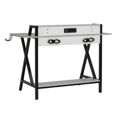 Challenger Gaming Table Black/Silver - SD Gaming 7 Challenger Gaming Table Black/Silver - SD Gaming - Image 7