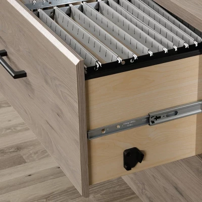 2 Drawer Summit Station Lateral File Cabinet - Sauder 4 2 Drawer Summit Station Lateral File Cabinet - Sauder - Image 4