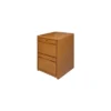 2 Drawer File Cabinet Brown - Martin Furniture