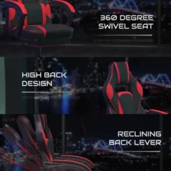BlackArc Zulu Gaming Desk And Chair Set, Ergonomic Gaming Chair With USB Massage, Slide-Out Footrest, And Detachable Headrest Pillow 17 BlackArc Zulu Gaming Desk And Chair Set, Ergonomic Gaming Chair With USB Massage, Slide-Out Footrest, And Detachable Headrest Pillow -WorkHaven Sales Shop GUEST 22a73930 5456 46d9 8d66 d8eb15b53a36